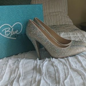 Betsy Johnson Bling Heels